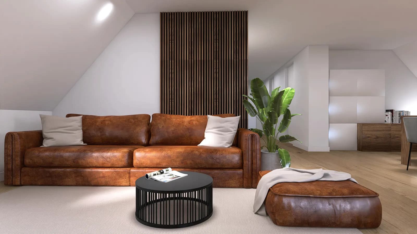 Industrial Style in Kombination mit modernen Elementen