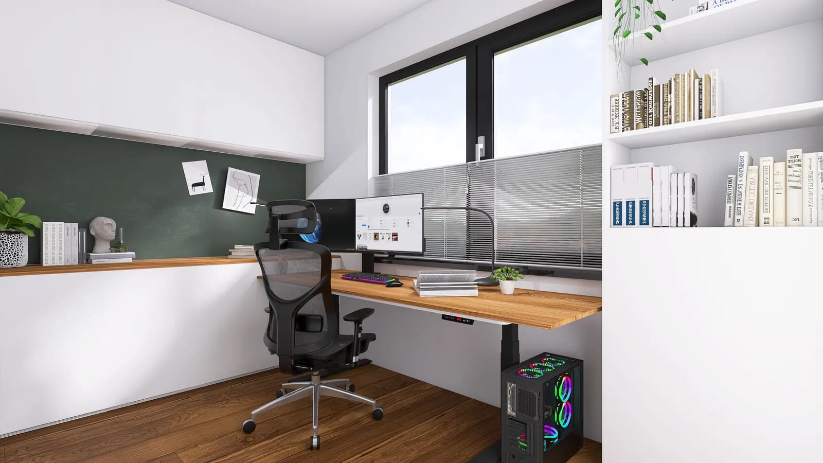 Kleines Kreatives Arbeitszimmer