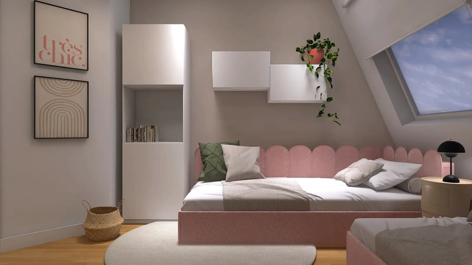 Zwei Mädchenzimmer im neuen Look